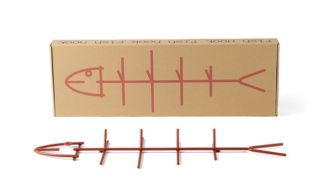 Fish Hook Design Wall Hook – England